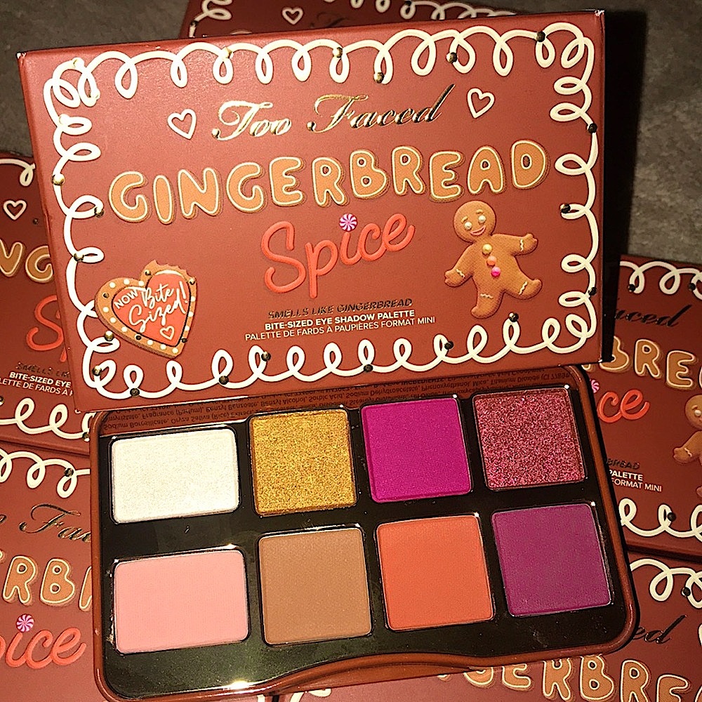 ‼️2 LEFT‼️🎉HP🎉🆕🤎TOO FACED: Gingerbread Spice Mini Palette